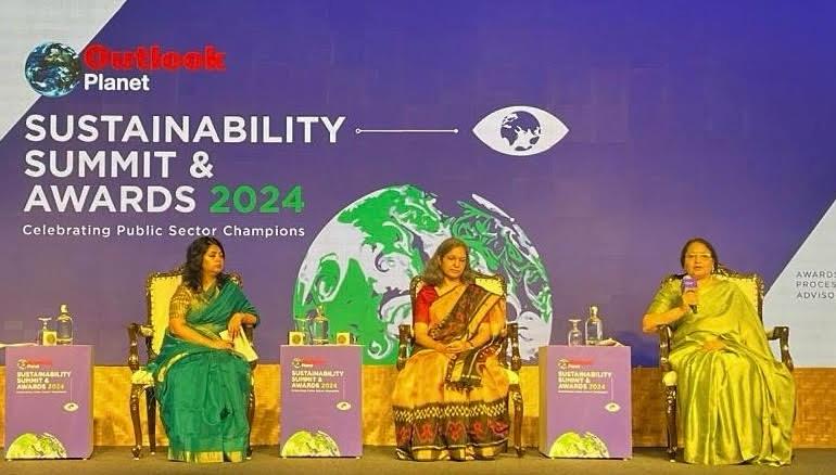  Smt. Parminder Chopra, CMD, PFC addressed Outlook Planet Sustainability Summit 2024