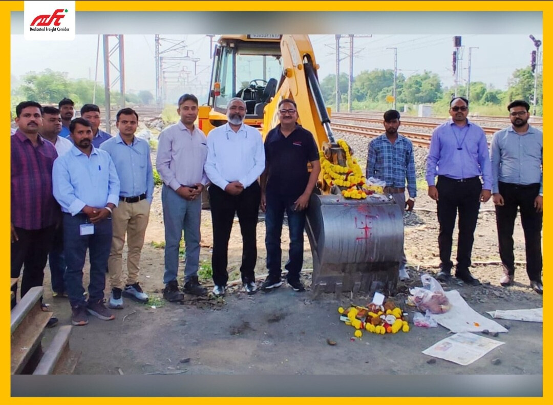 DFCCIL initiates construction of Gati Shakti Cargo Terminal at New Gothangam on WDFC