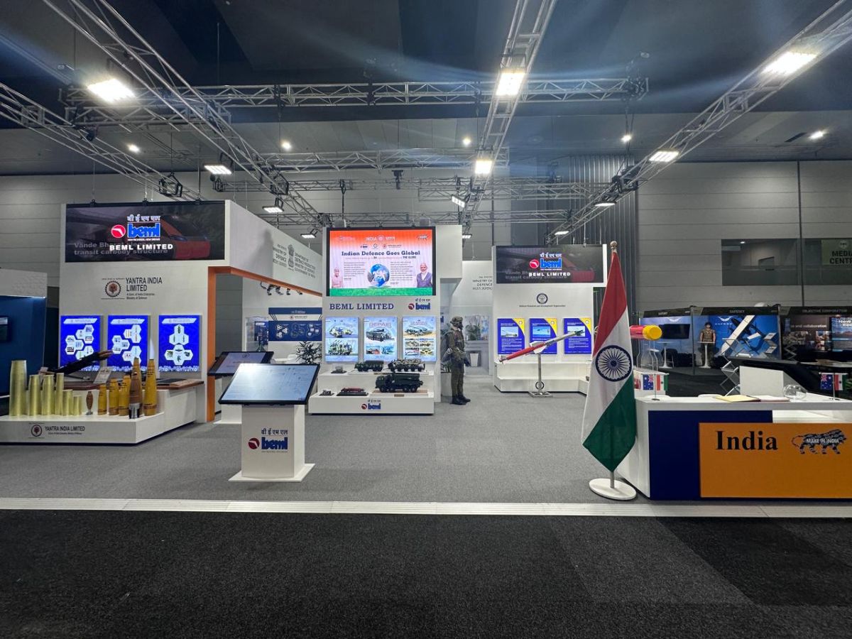 BEML Leads India Pavilion at Land Forces 2024 Global Expo in Melbourne