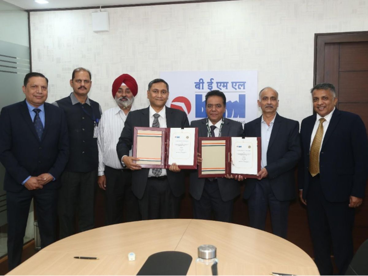  BEML and MDL signs MoU for developing Marine Applications