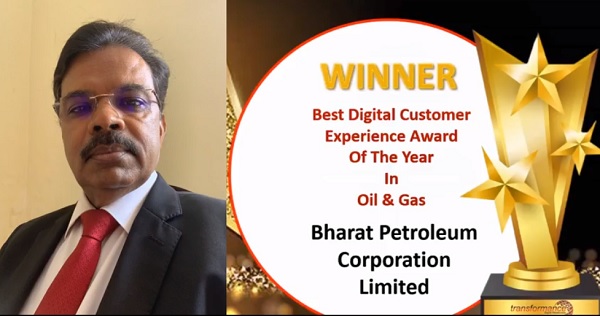 BPCL win awards at 3rd Edition Digital Customer Experience Excellence Awards 2021