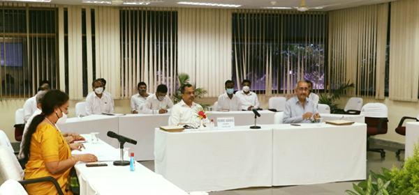 Shri Pramod Agrawal Chairman CIL chaired a review meeting of IICM