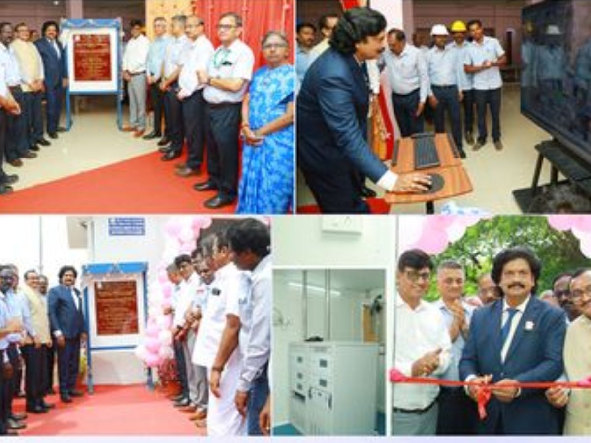 CMD NLCIL inaugurates CAAQMS and Real-time Safety Monitoring System