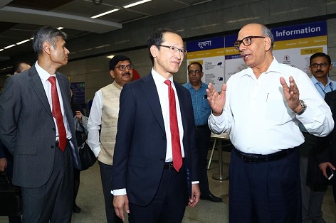 Mr Hideo Suzuki Director General Ministry of Foreign Affairs visit to the Metro Museum