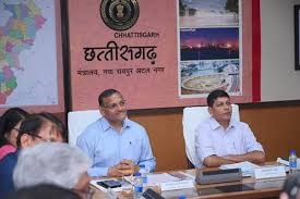 Coal Secretary Amrit Lal Meena on Chhattisgarh visit, took review meeting of SECL
