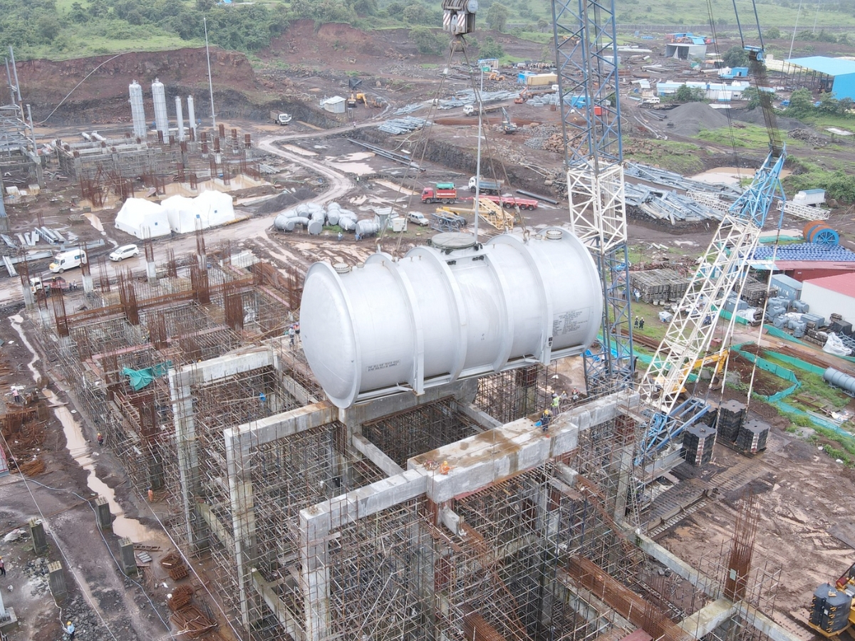 EIL and GAIL accomplished milestone with erection of India's first Catofin Reactor