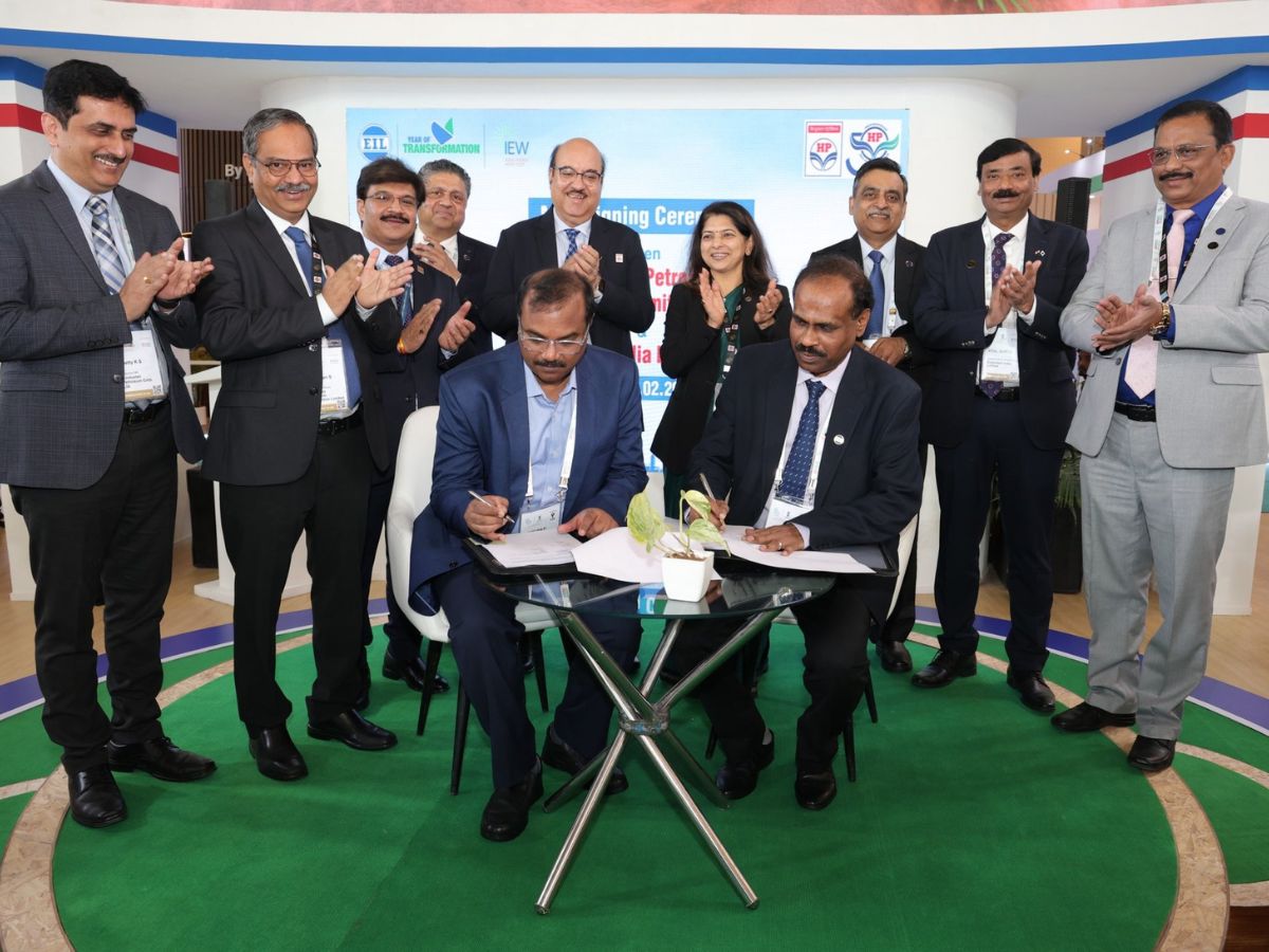 EIL inks MoA with HPCL during IEW 2025