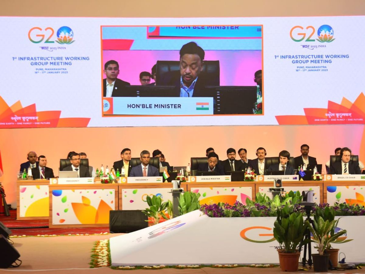 Two-days' G20 Infrastructure Working Group meeting begins in Pune, Maharashtra