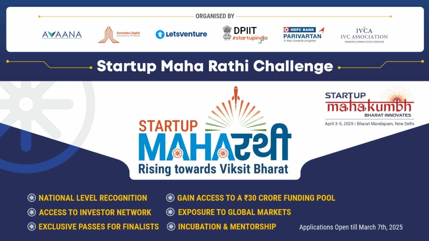 Startup Mahakumbh unveils Startup Maha Rathi for entrepreneurs with a prize pool of up to ?30 Cr