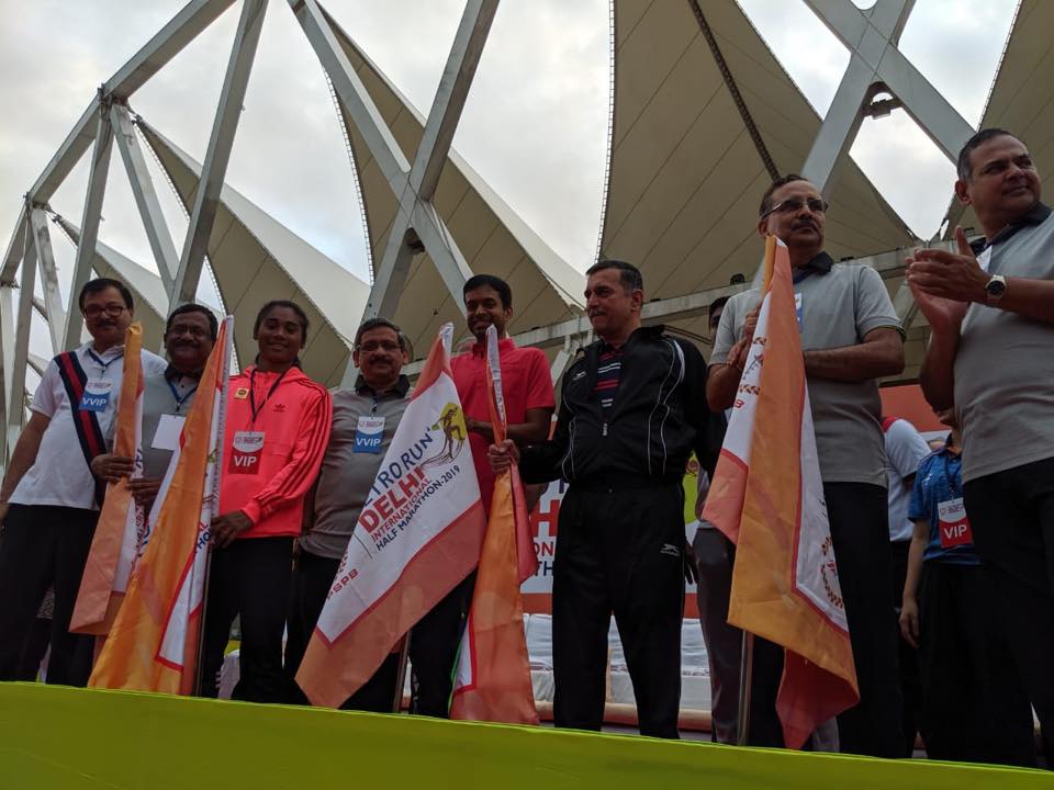 IndianOil Board Members join PSPB  Half Marathon 2019