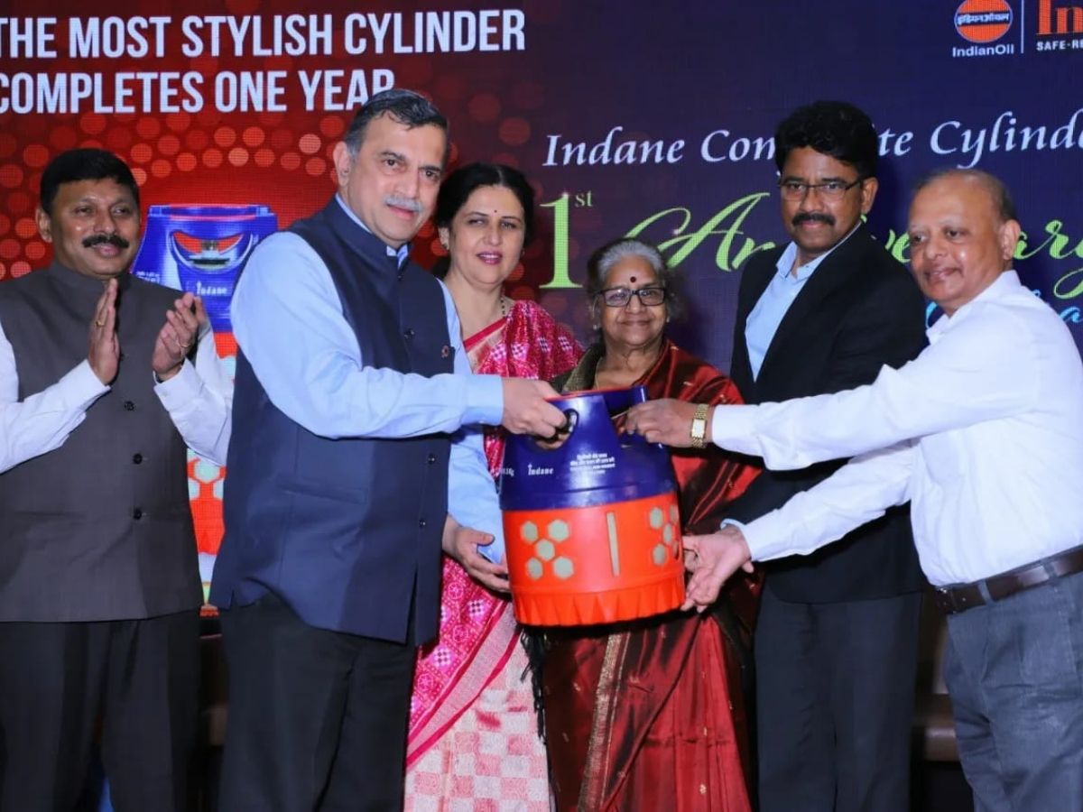 IndianOil's most stylish 'Indane Composite Cylinder' completes one year