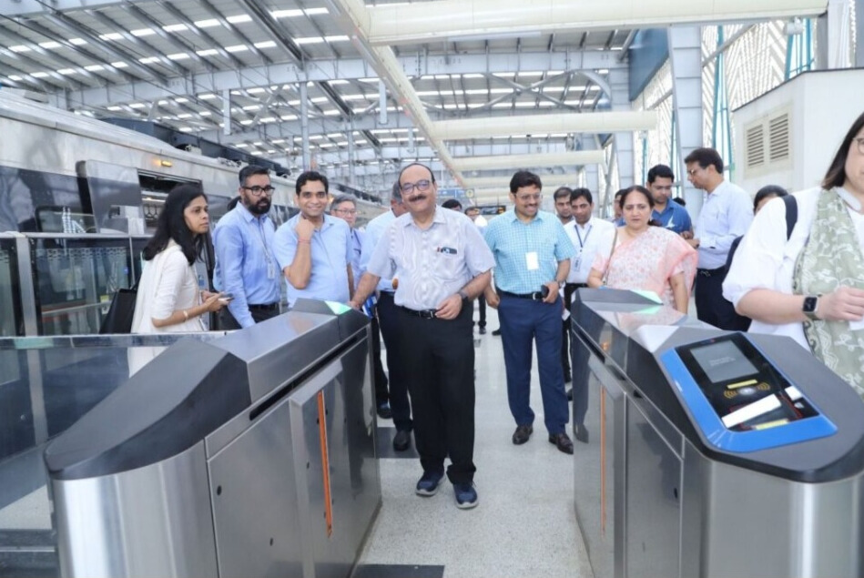 ADB officials visit station and depot of Delhi-Ghaziabad-Meerut corridor