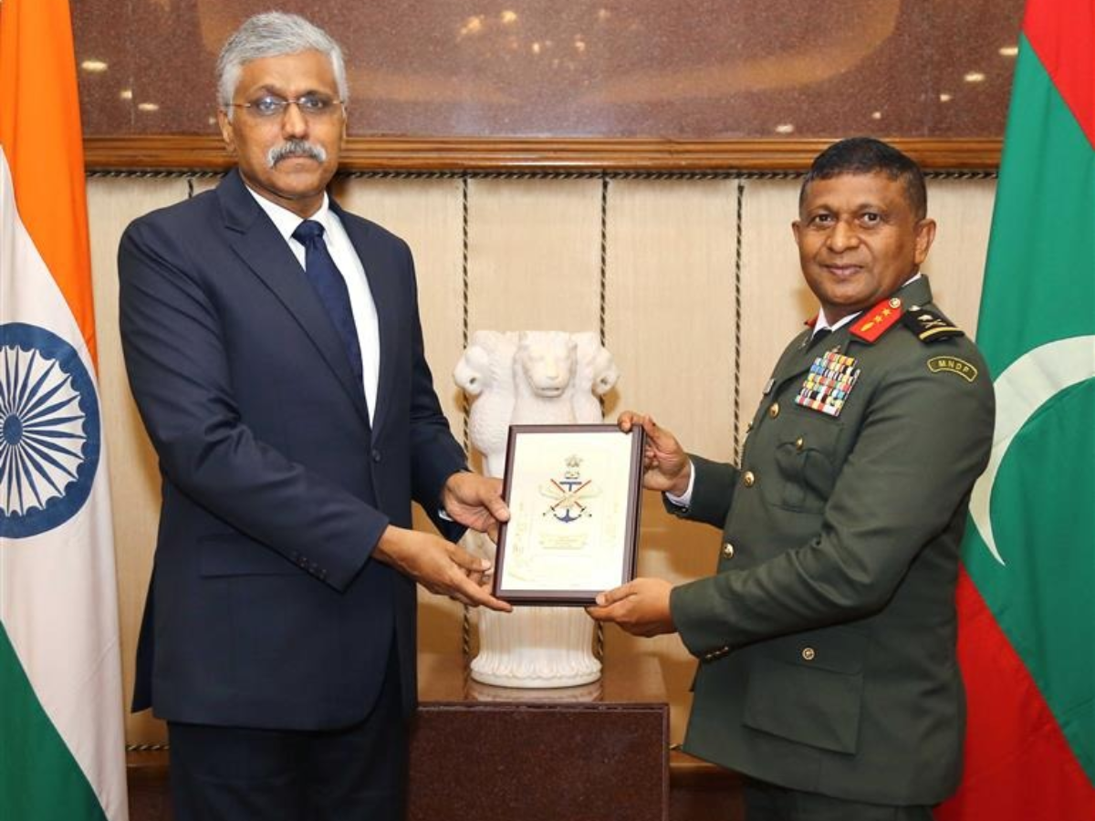 5th India-Maldives Defence Cooperation Dialogue held in New Delhi