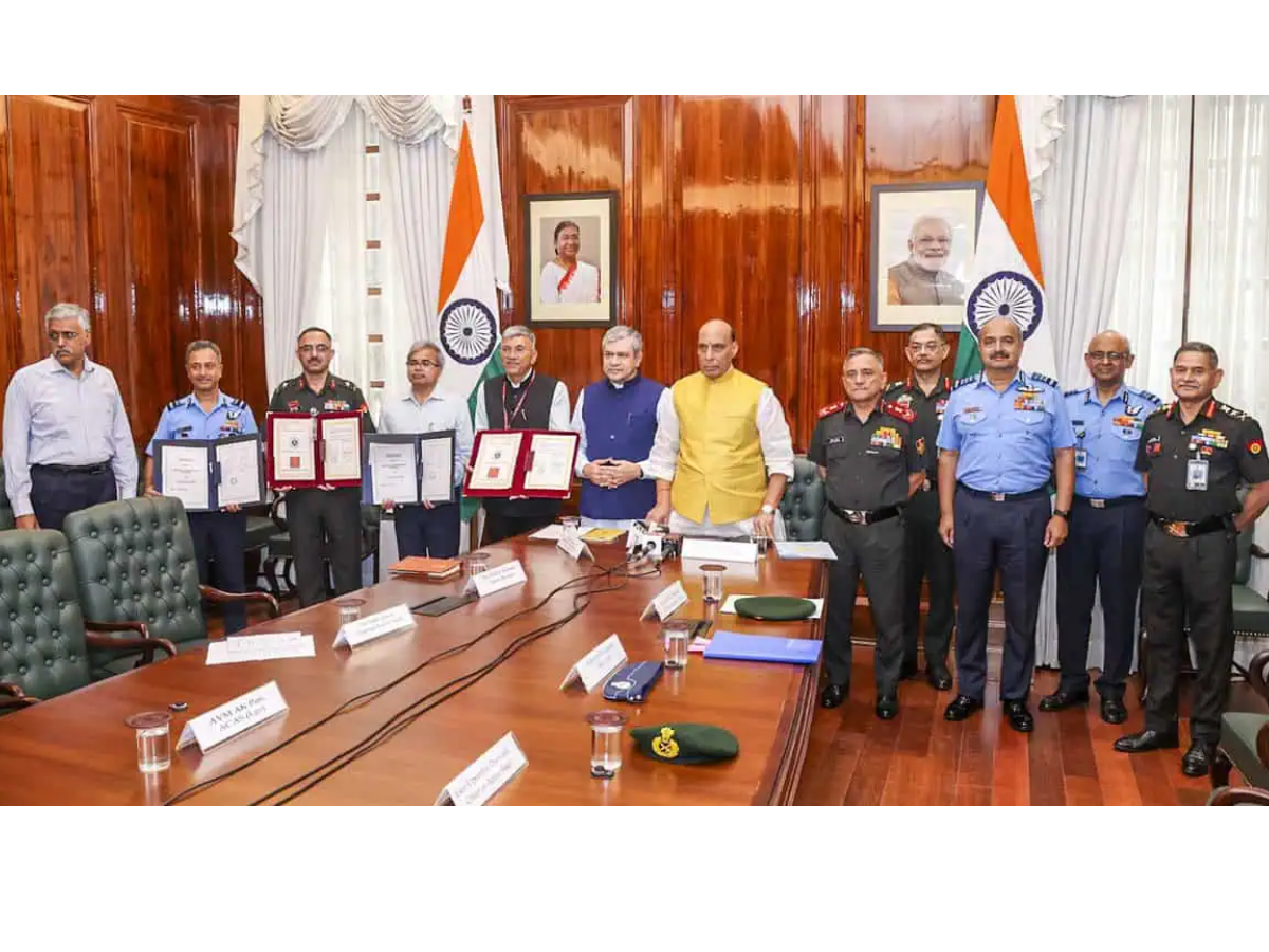 Indian Army & Indian Air Force ink MoU with Gati Shakti Vishwavidyalaya