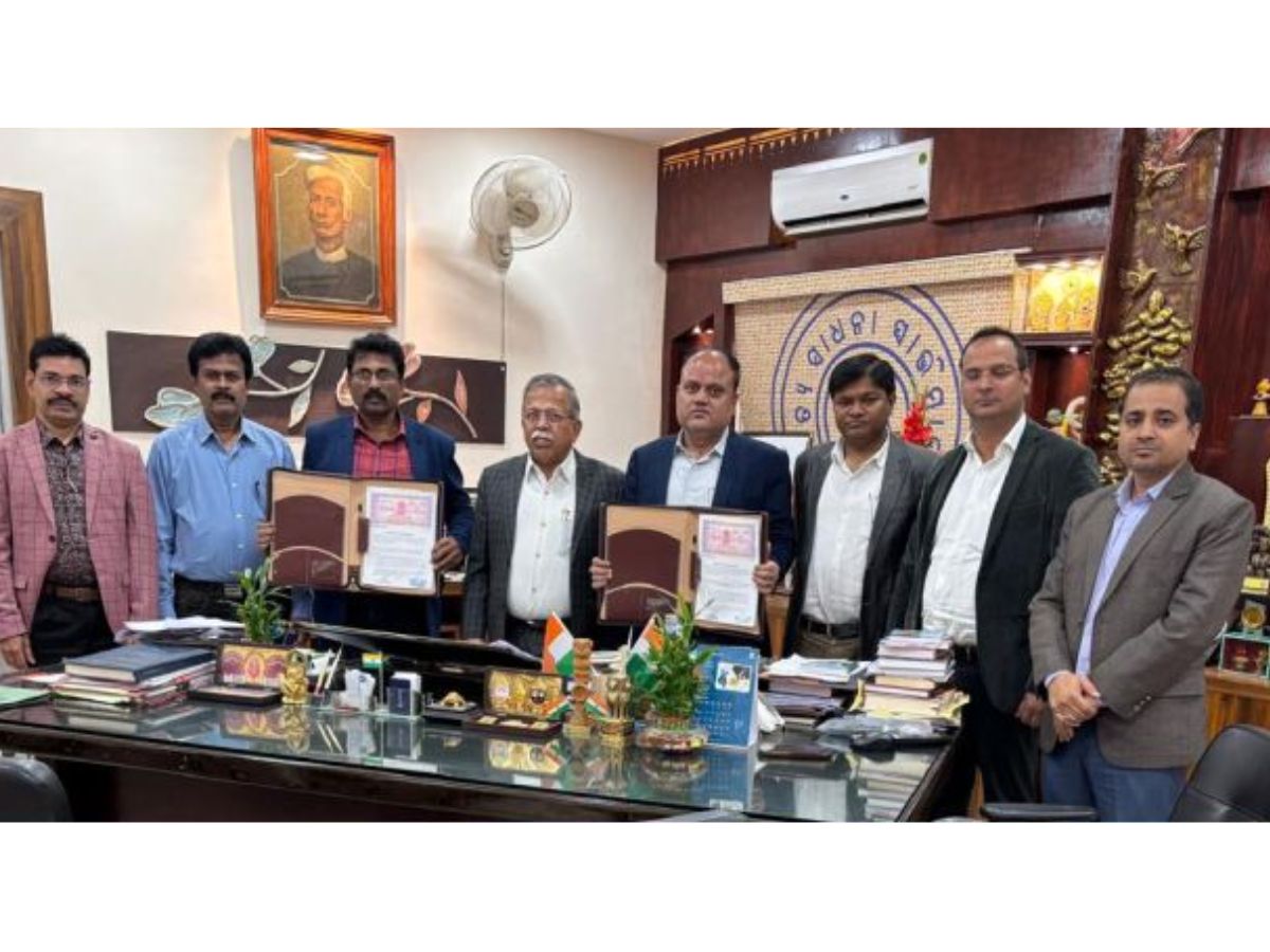 NBCC signs MoU for various development works of Maharaja Sriram Chandra Bhanja Deo University