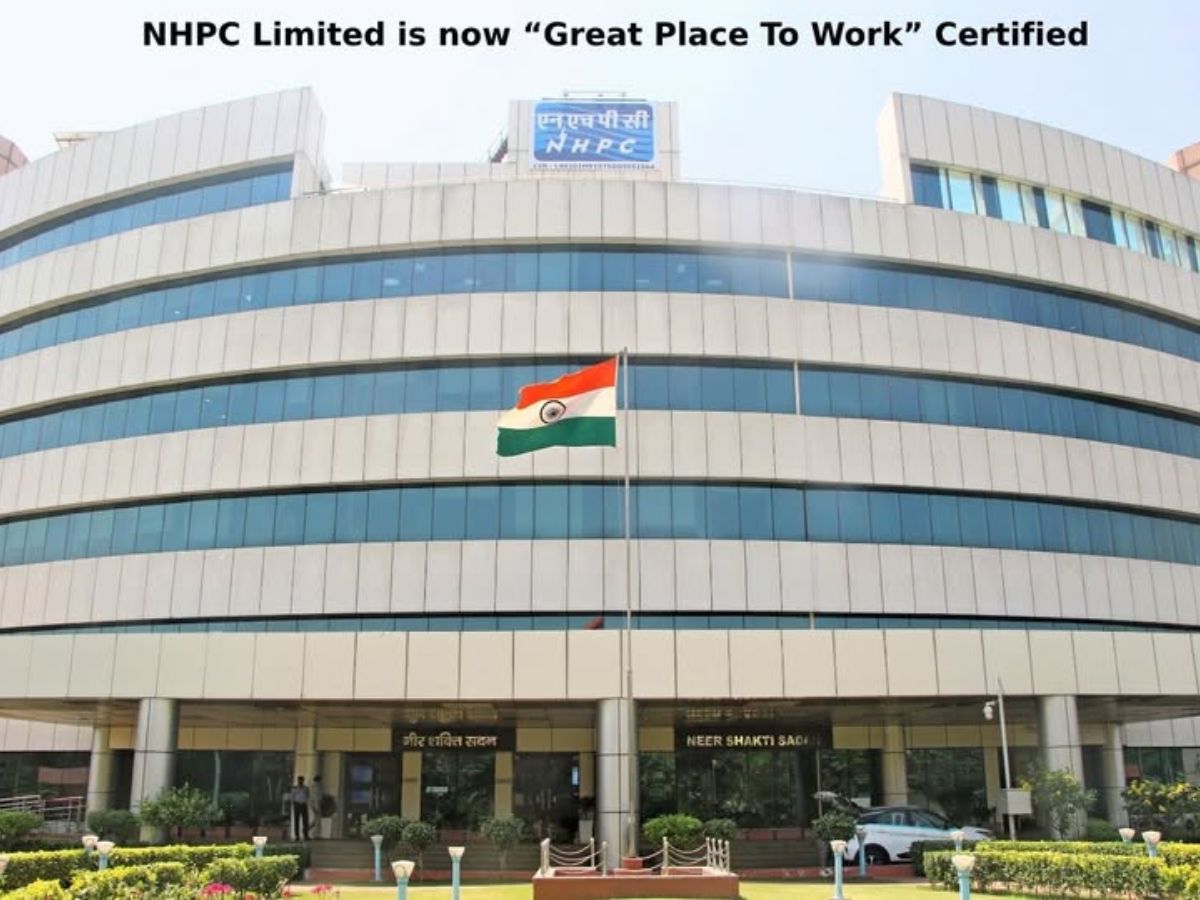 NHPC Limited is now “Great Place To Work” Certified