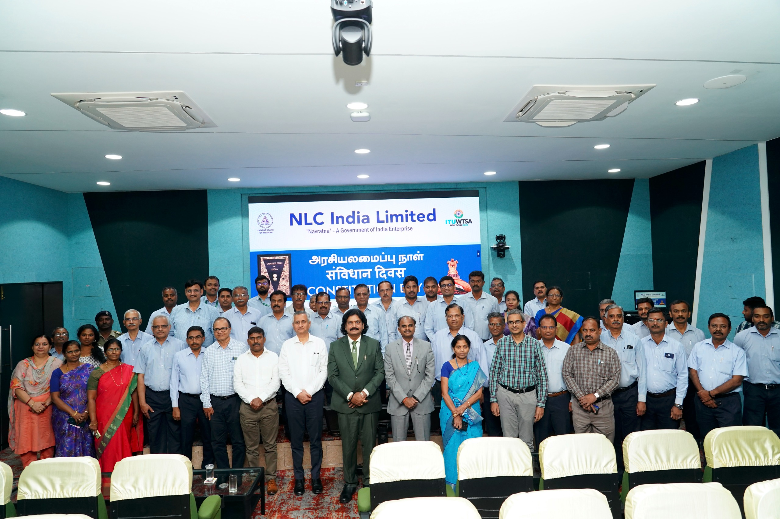 75th Constitution day observed at nlc india limited