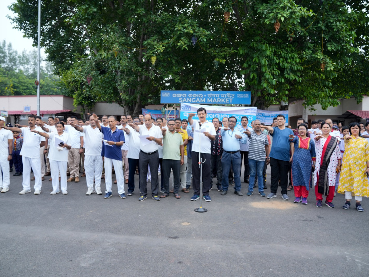 Swachhata Pakhwada begins at NTPC Kaniha