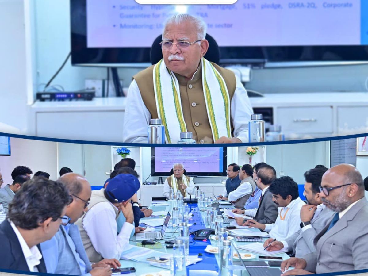 Power Minister chaired a review meeting of REC Limited