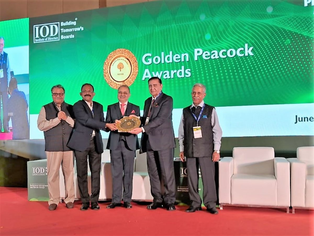 SAIL won Golden Peacock Environment Management Award 2023
