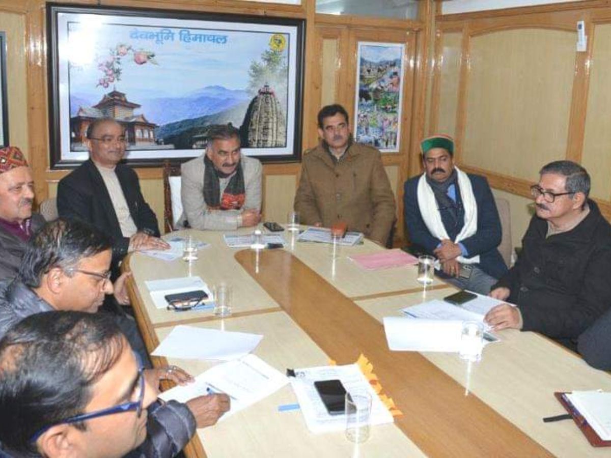 CMD SJVN Limited held meeting with Hon’ble Chief Minister of Himachal Pradesh