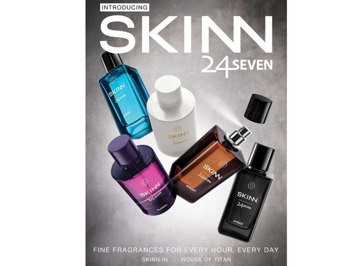 Titan's renowned fragrance brand 'SKINN' launch 24Seven range of fine fragrances