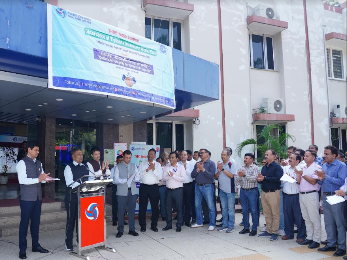 Vigilance Awareness Week Commenced at THDC India  Limited