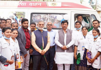 GAIL CSR: Flags off Four Mobile Media Unita at Santa Madhya Pradesh