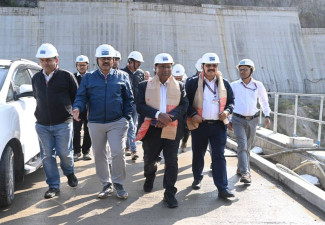 NHPC CMD Visited Subansiri Lower Hydroelectric Project, reviewed ongoing construction