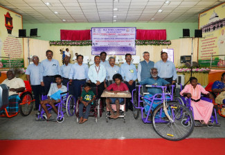 NLCIL Distributes Assistive Devices and Artificial Limbs under CSR through ALIMCO