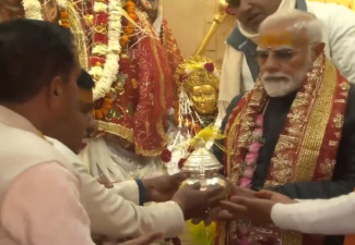 'PM Modi in Uttarakhand' Today: Performed puja at Mukhwa, flag off trekking and bike rally, addressed a public function