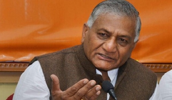 VK Singh Takes Charge Of Road Transport And Highways Ministry